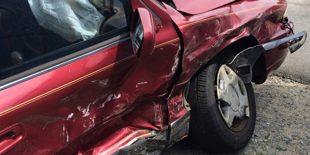 accidente de trafico en Marion